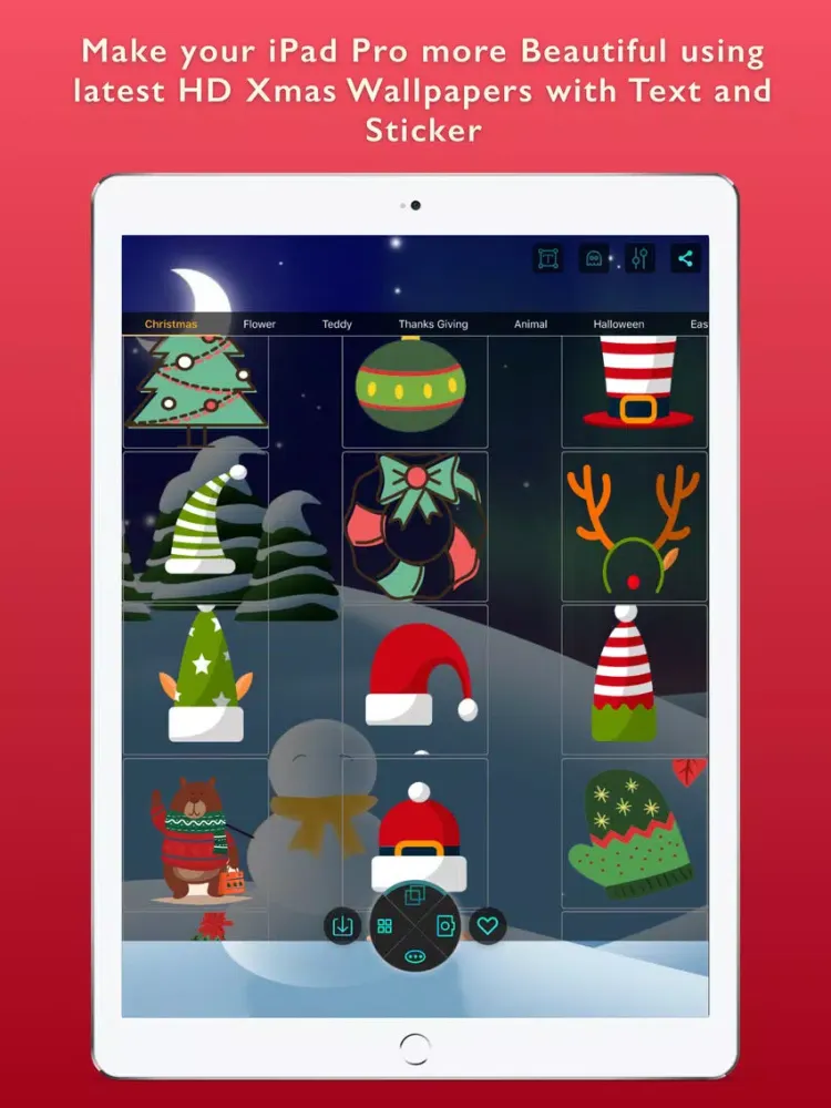 HD Christmas Wallpapers Pro iPad  Ekran Görüntüleri
