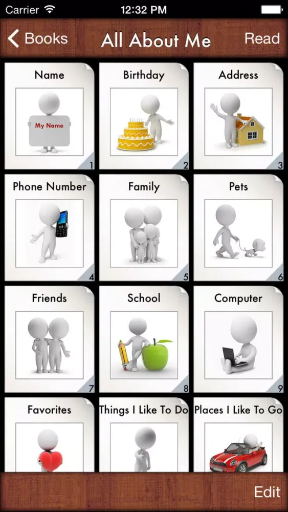 All About Me Storybook Screenshots