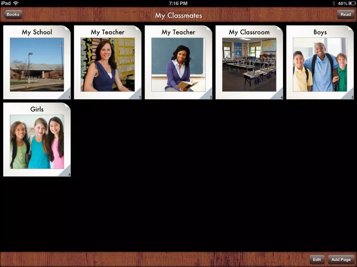 i Get... My Classmates Photo Books iPad  Screenshots