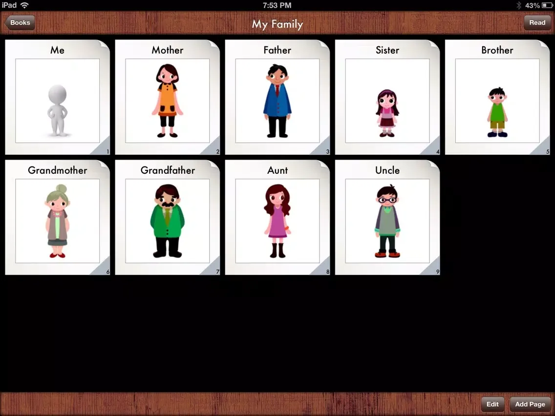i Get... My Family Photo Books iPad  スクリーンショット