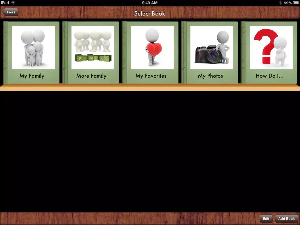 i Get... My Family Photo Books iPad  スクリーンショット
