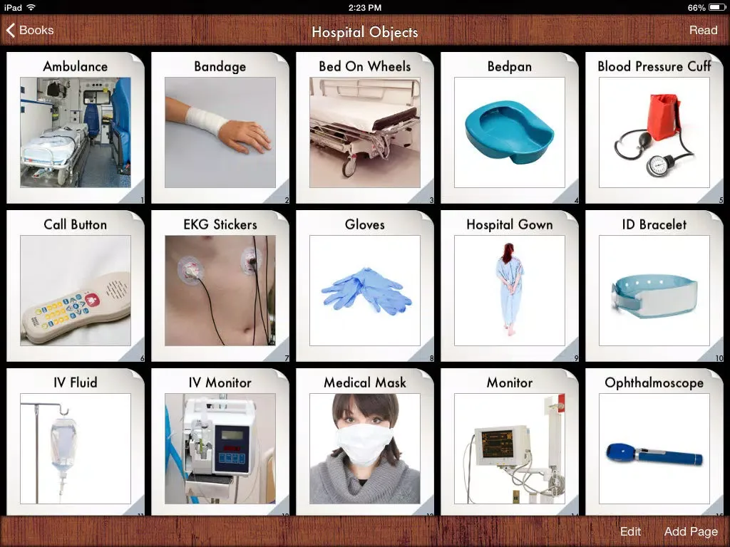 i Get... Going to the Hospital and Accessing Child Life Services with Medical Photo Vocabulary and Preparation Books iPad  Screenshots