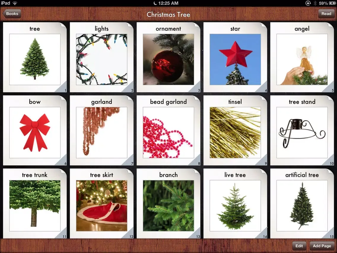 i Get... Christmas Vocabulary iPad  स्क्रीनशॉट