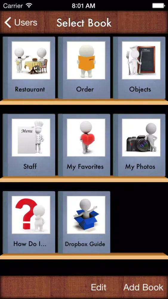i Get... Going to a Restaurant Vocabulary Photo Books and Social Stories应用截图