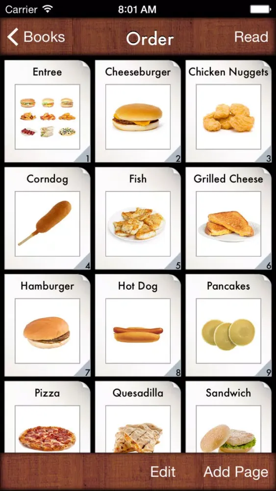 i Get... Going to a Restaurant Vocabulary Photo Books and Social Stories应用截图