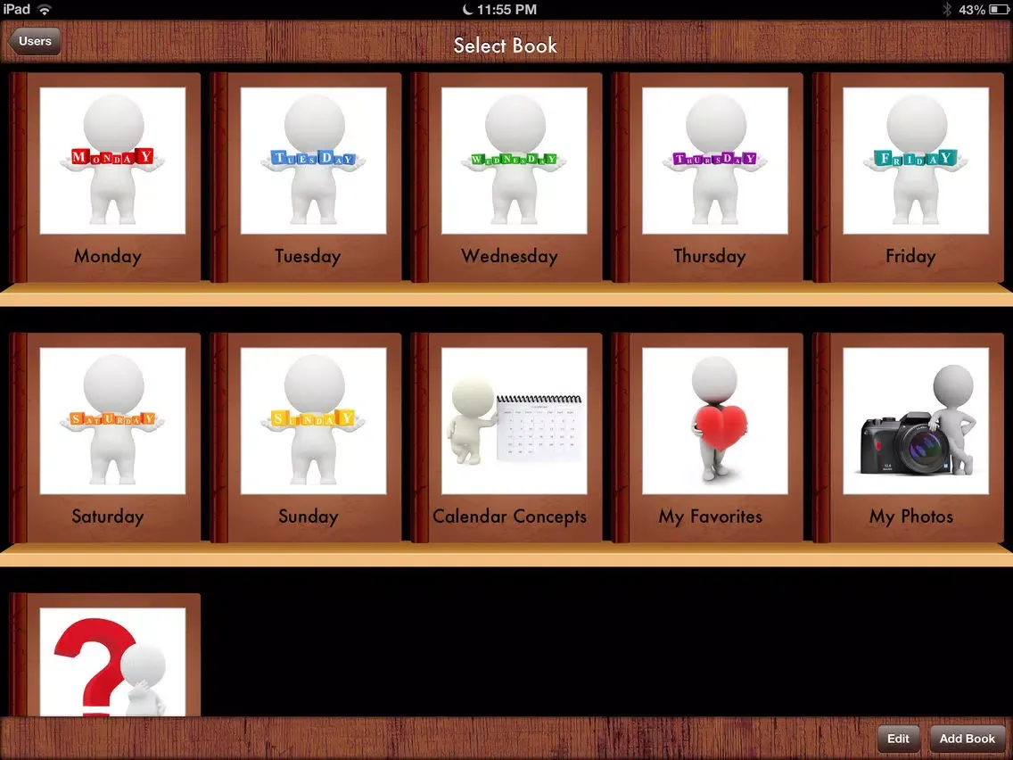 Captures d'écran de i Get... My Daily Schedule, Recall My Day and Learn Calendar Concepts iPad 