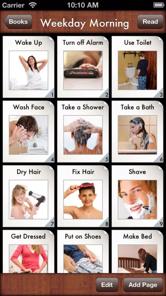 Capturas de pantalla de i Get ... My Schedules at Home Social Skills Stories