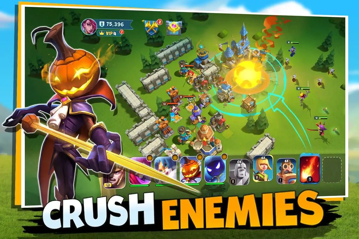 ภาพหน้าจอของ Castle Clash: New Dawn