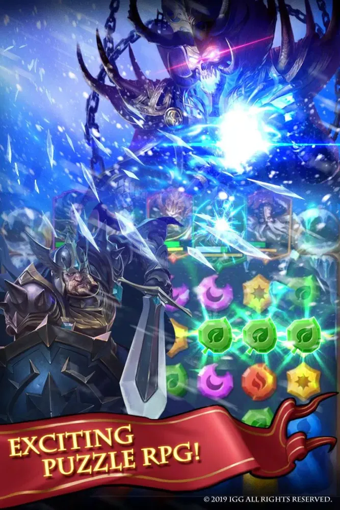 Deck Heroes: Puzzle RPG سکرین شاٹس