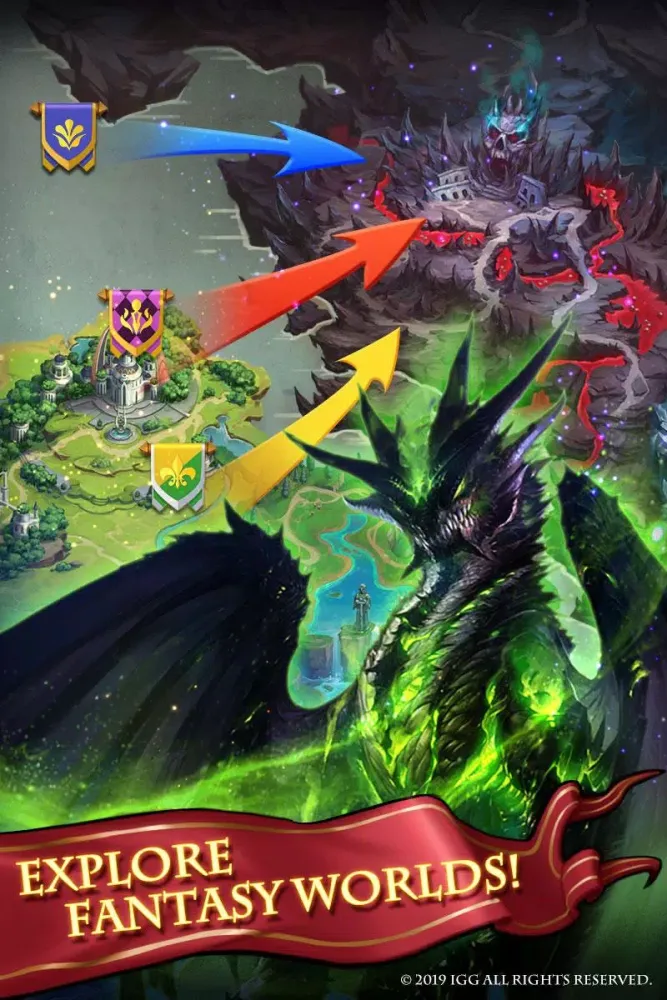 Deck Heroes: Puzzle RPG سکرین شاٹس