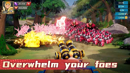 Tangkapan skrin Lords Mobile Godzilla Kong War
