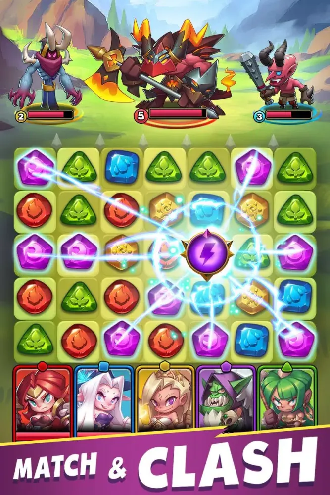 Raids & Puzzles: RPG Quest应用截图