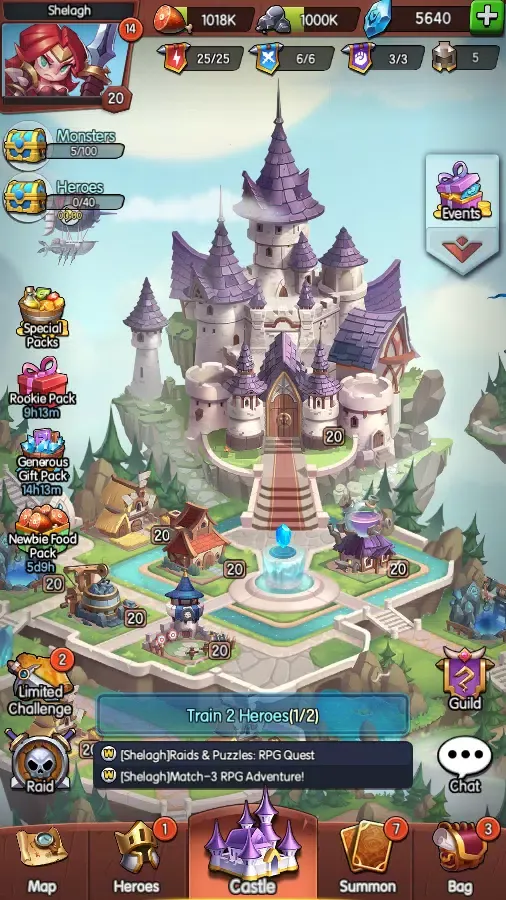 Raids & Puzzles: RPG Quest应用截图