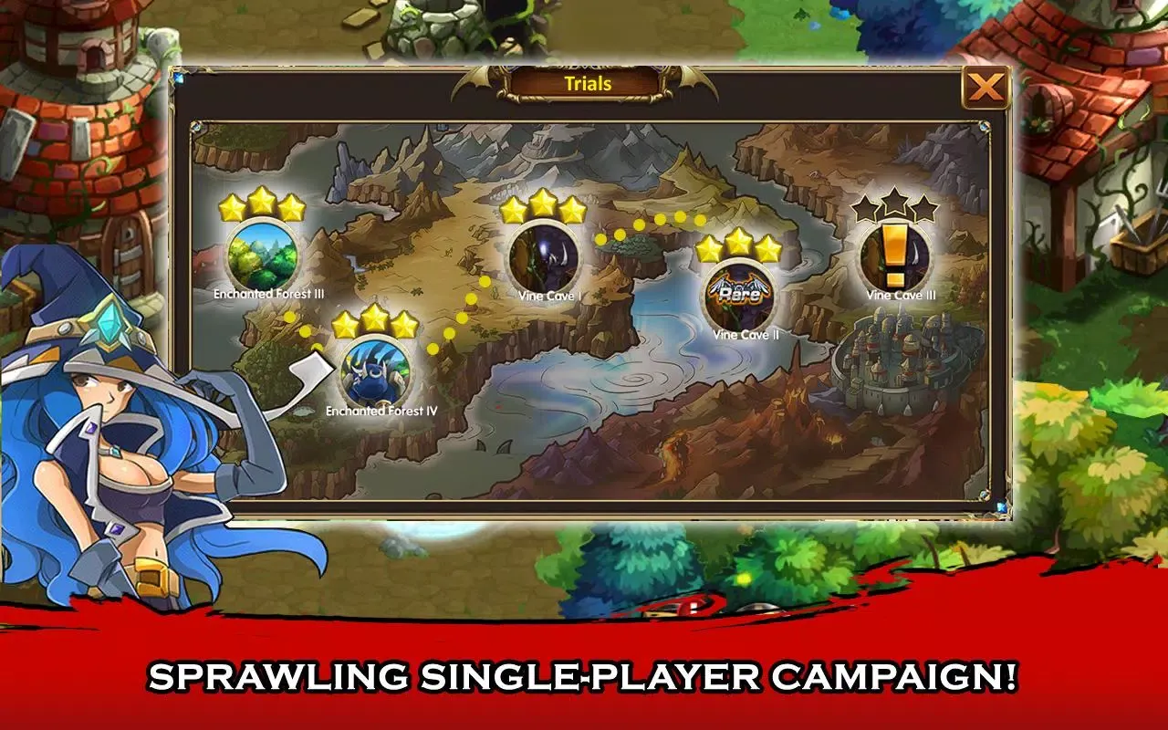 Screenshot di Brave Trials