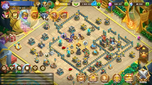 Castle Clash: Kung Fu Panda GO应用截图