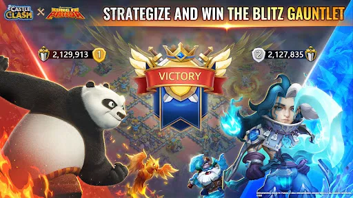 Castle Clash: Kung Fu Panda GO应用截图