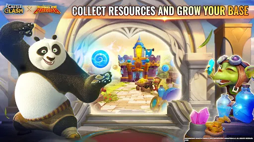 Castle Clash: Kung Fu Panda GO应用截图