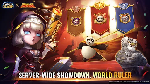 Castle Clash: Kung Fu Panda GO应用截图