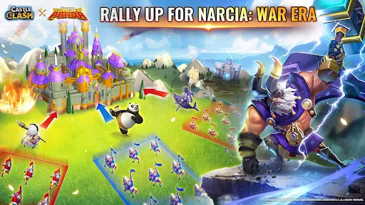 Castle Clash: Kung Fu Panda GO应用截图