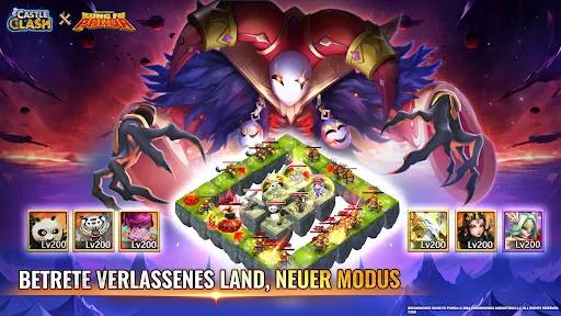 Zrzuty ekranu Castle Clash: King's Castle DE