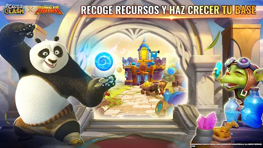 Castle Clash: Kung Fu Panda GO应用截图