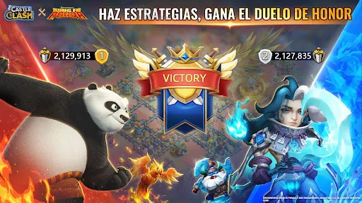 Castle Clash: Kung Fu Panda GO应用截图