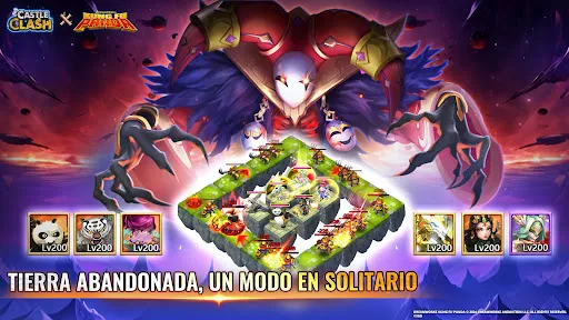Castle Clash: Kung Fu Panda GO应用截图