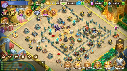 Captures d'écran de Castle Clash: Kung Fu Panda GO