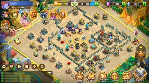 Castle Clash: Governe o Mundo Ekran Görüntüleri