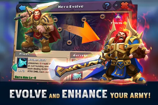 Tangkapan skrin Clash of Lords: Guild Castle