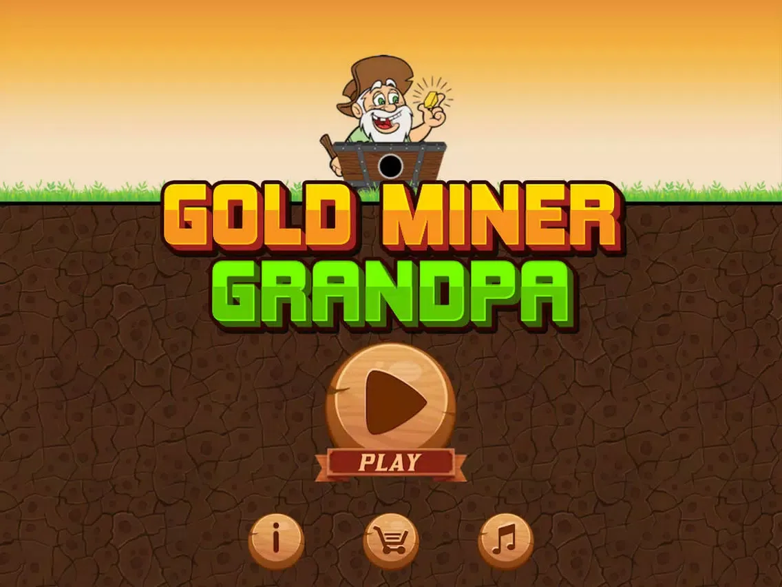 Tangkapan layar Gold Miner Grandpa iPad 