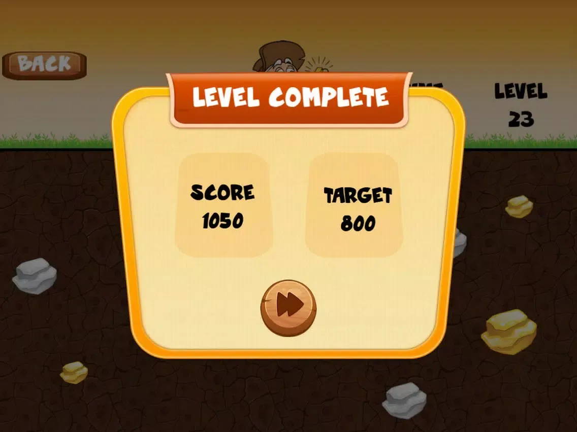 Tangkapan layar Gold Miner Grandpa iPad 