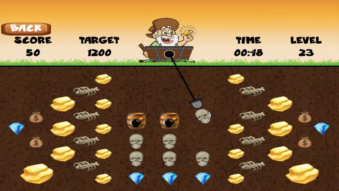 Tangkapan layar Gold Miner Grandpa