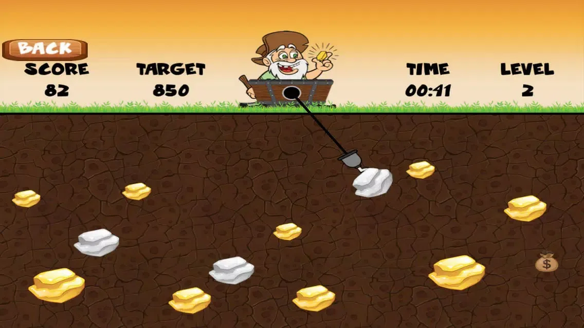 Tangkapan layar Gold Miner Grandpa