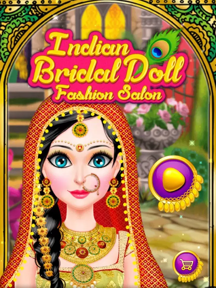 Indian Bridal Doll Fashion iPad  Screenshots
