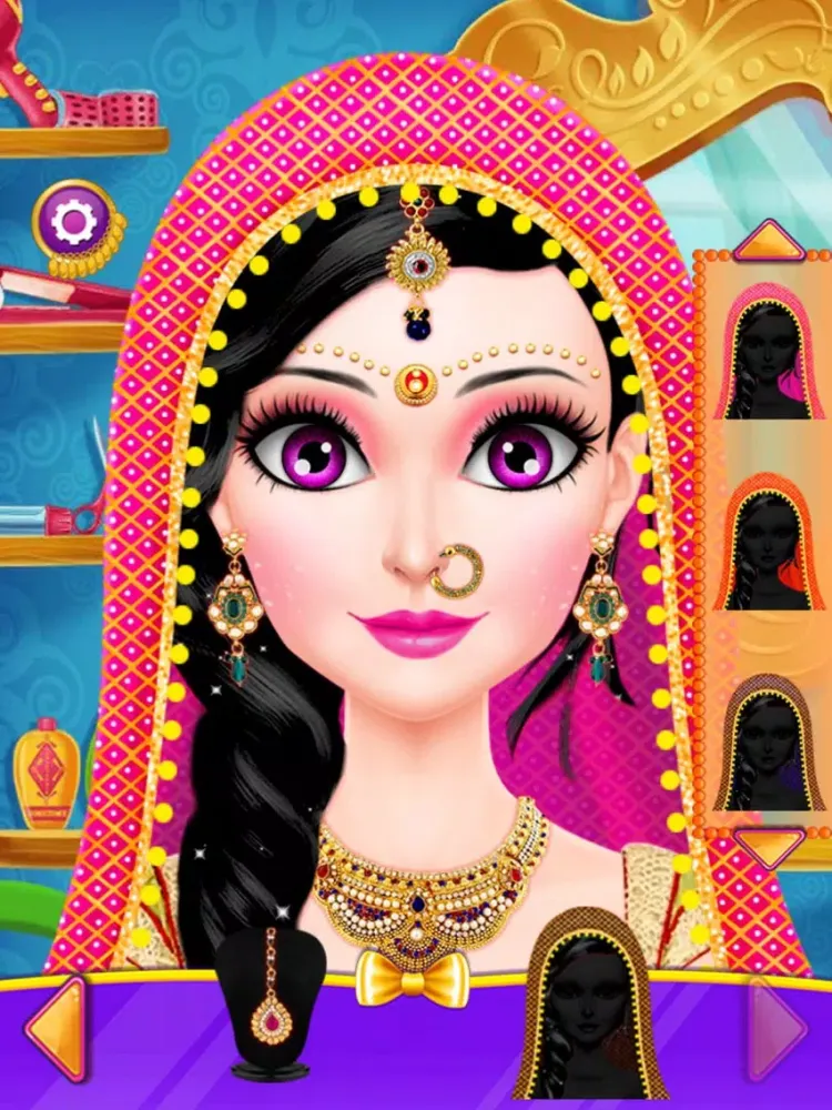 Indian Bridal Doll Fashion iPad  Screenshots