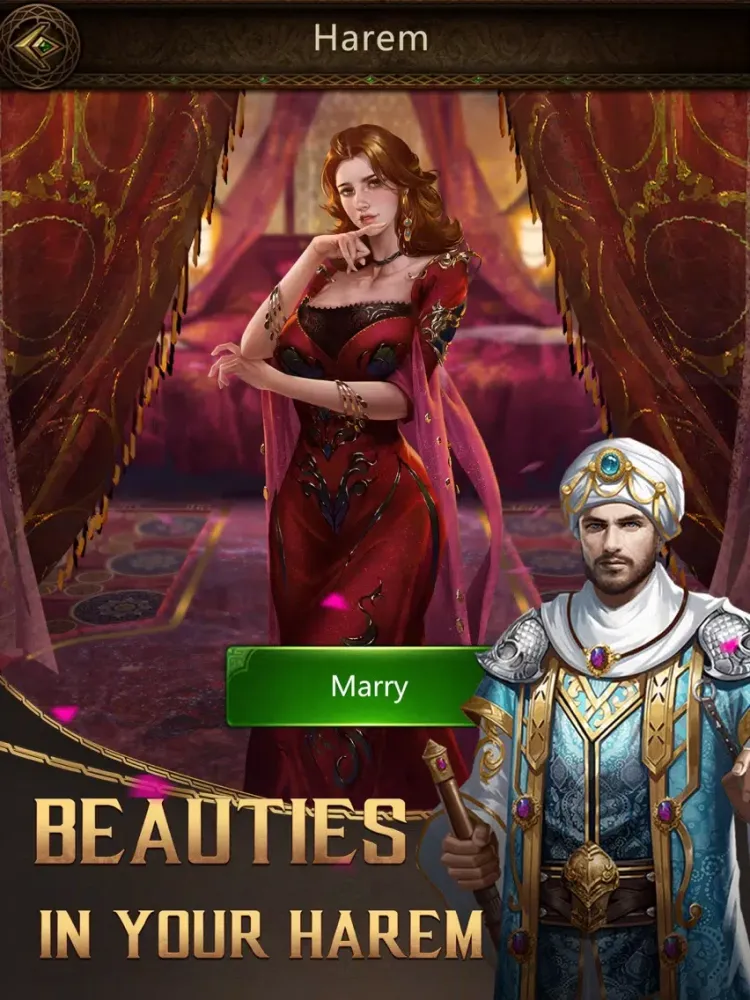 ภาพหน้าจอของ Clash of Sultans iPad 