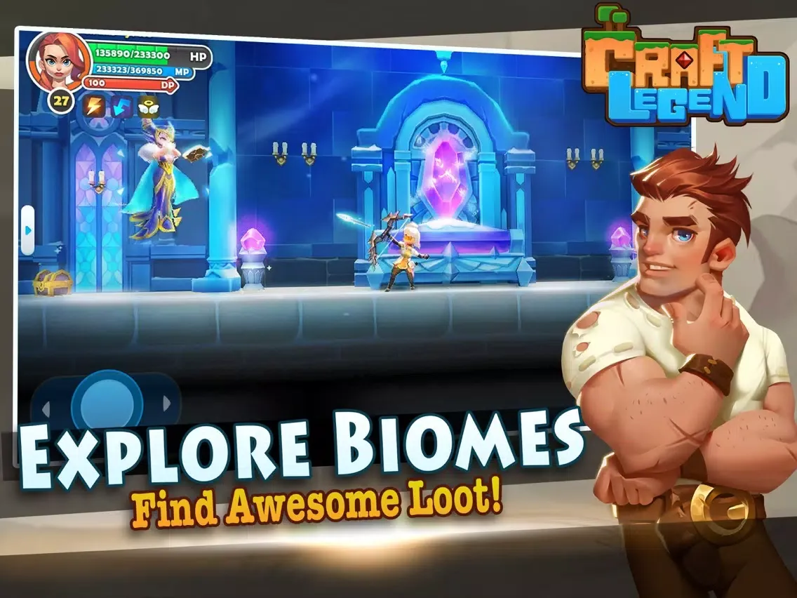 Craft Legend iPad  Screenshots