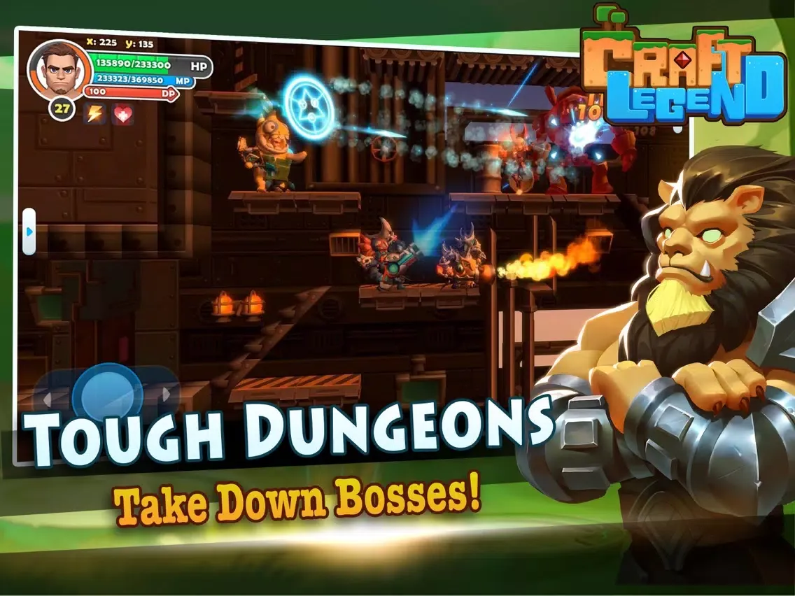 Craft Legend iPad  Screenshots