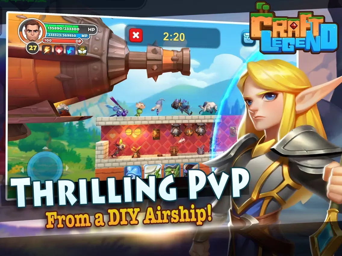 Craft Legend iPad  Screenshots