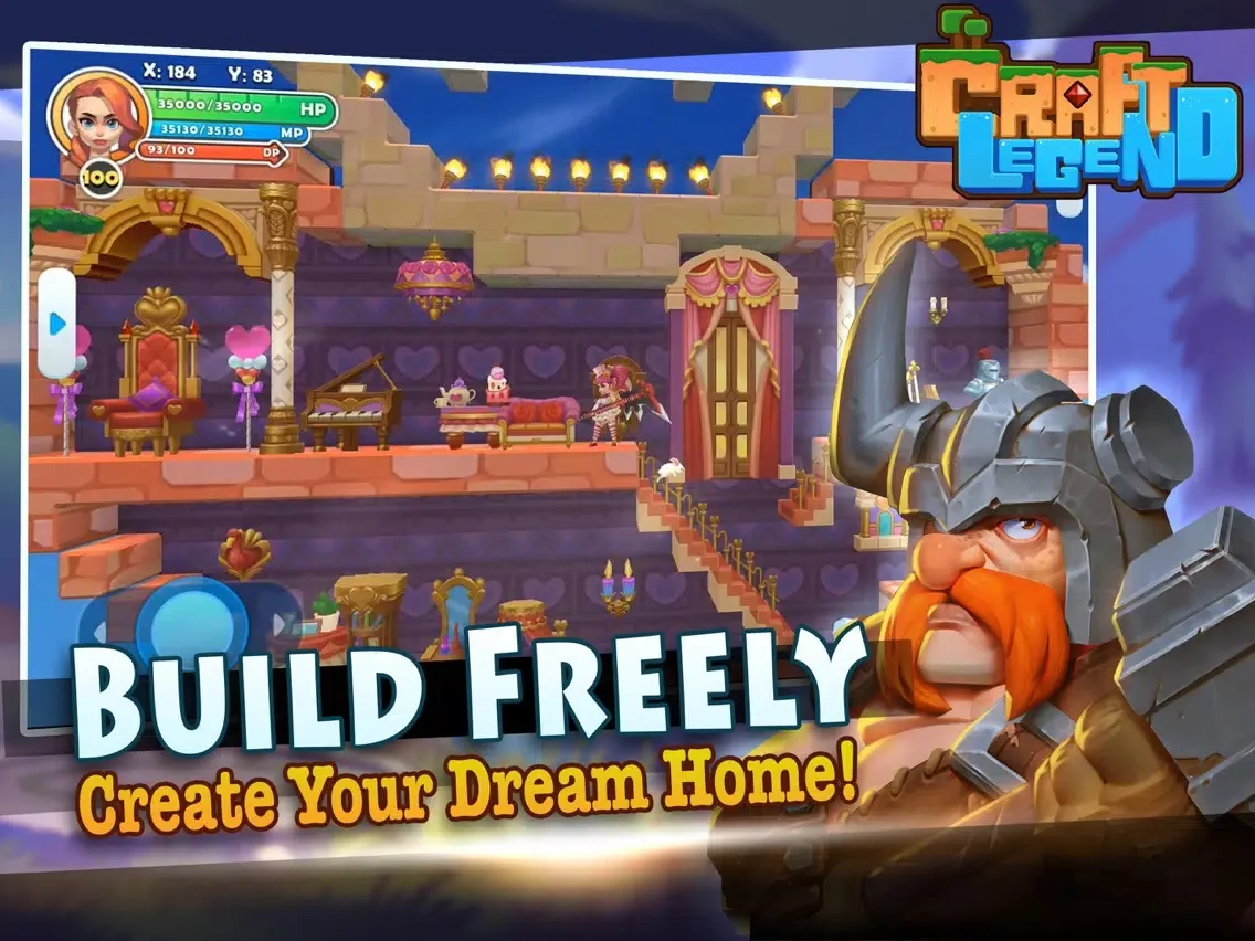 Craft Legend iPad  Screenshots