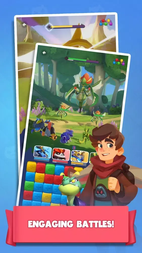 Screenshot di Puzzle Eudemon Tales