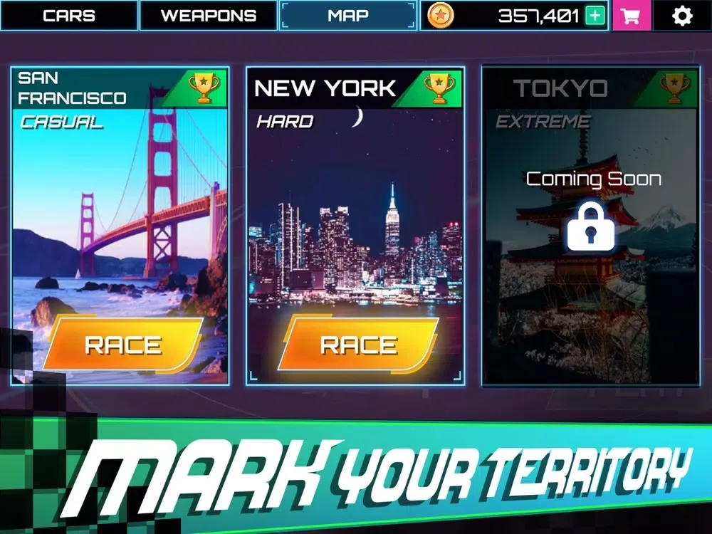 Race'N Blast iPad 应用截图
