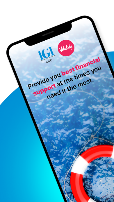 Tangkapan layar IGI Life Customer Solution App