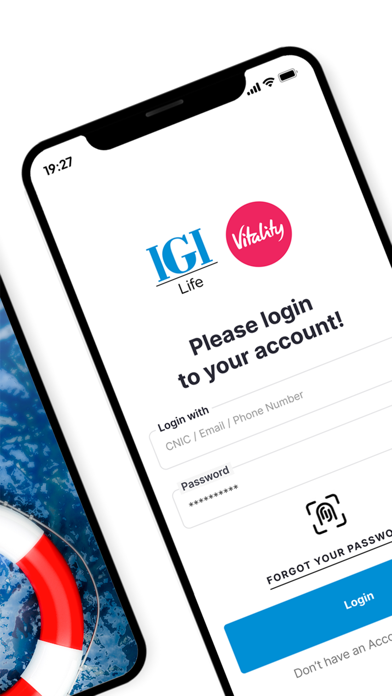 Tangkapan layar IGI Life Customer Solution App
