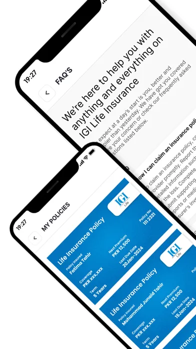 IGI Life Customer Solution App 스크린샷