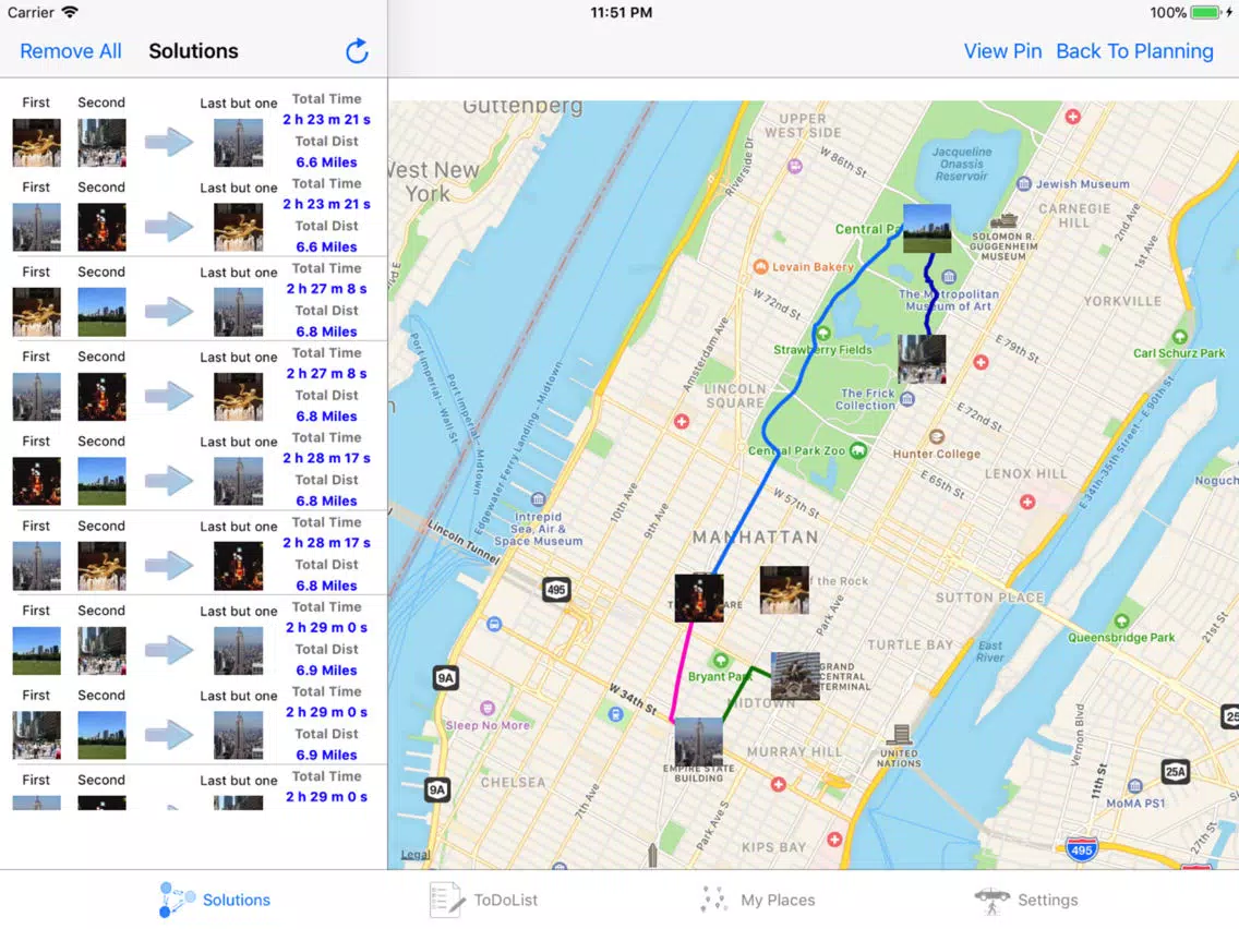 تصاویر Optimal Trip iPad 