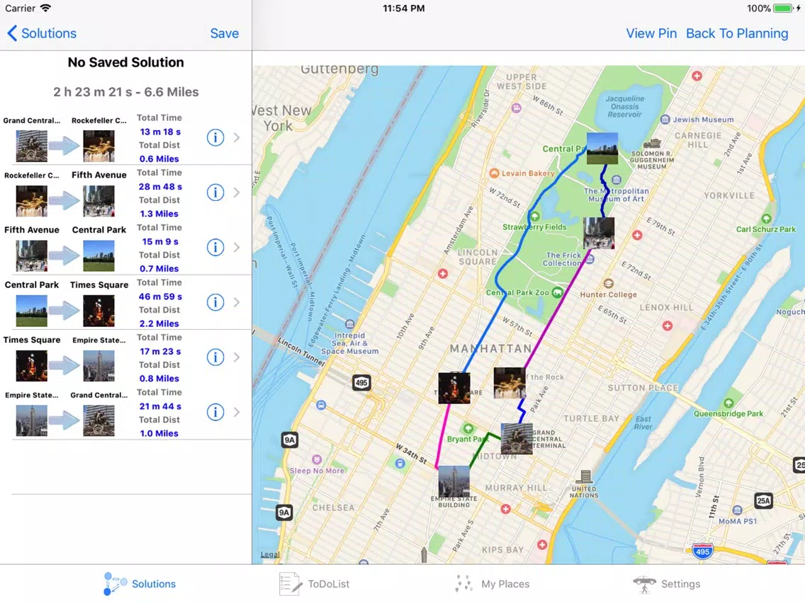 تصاویر Optimal Trip iPad 