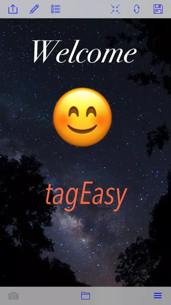 Captures d'écran de tagEasy