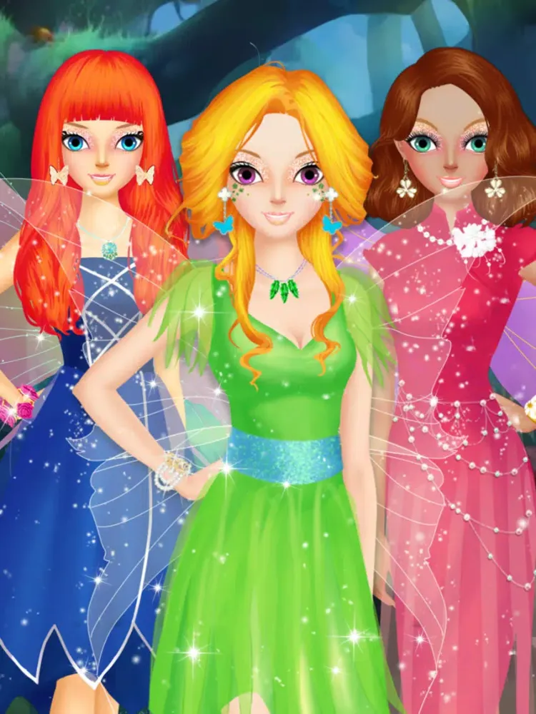 Captures d'écran de Fairy Girls Salon - Beauty Spa! iPad 